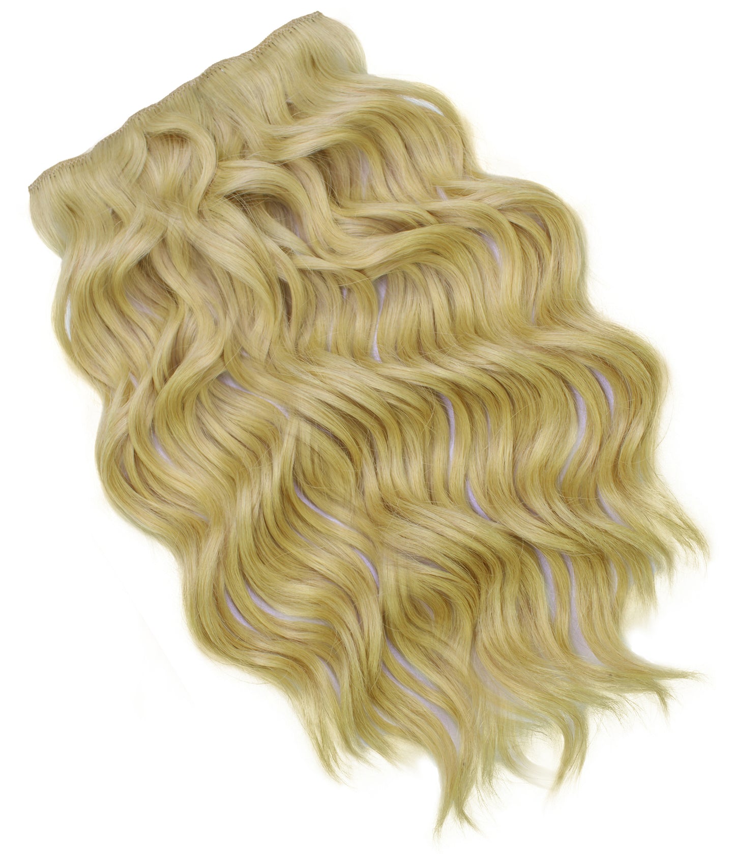 STYLNHAIR Clip in Hair Expansions Human Hair, 18-inch Human Hair Expansions Straight Human Hair Clip in Expansions Skin Weft Expansions,Multiple Color Option