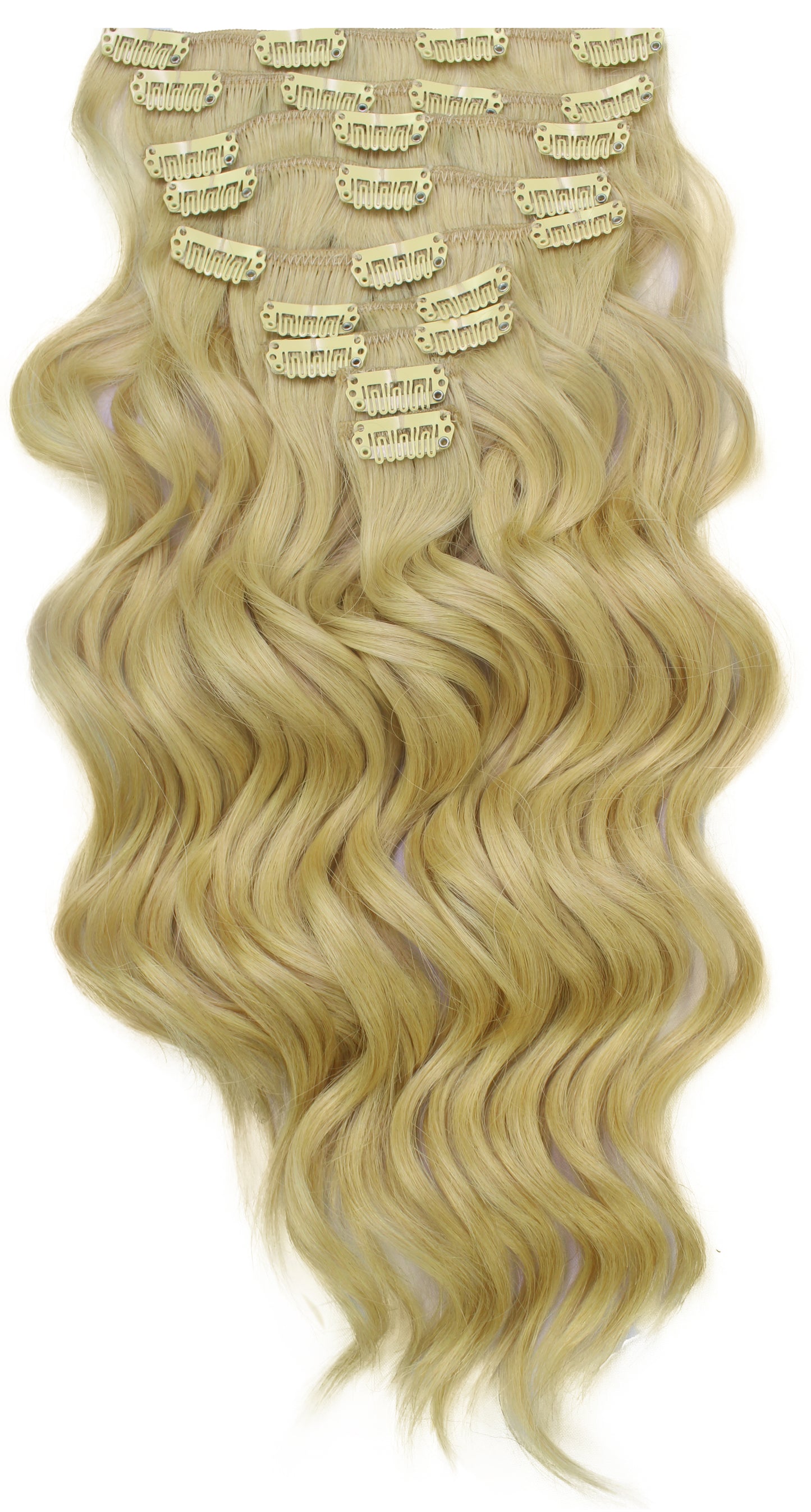 STYLNHAIR Clip in Hair Expansions Human Hair, 18-inch Human Hair Expansions Straight Human Hair Clip in Expansions Skin Weft Expansions,Multiple Color Option