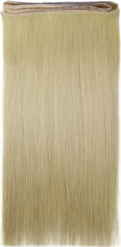 STYLNHAIR Roothin Hidden Weft Butterfly 100% Human Hair Extensions, 18-Inch Length, 30-Inch Width