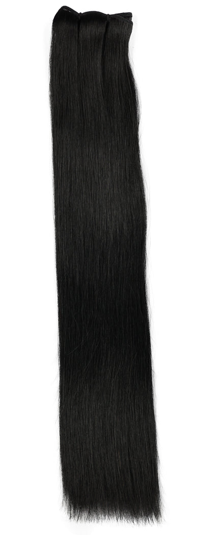 STYLNHAIR Single Machine in Hair Expansions Human Hair, "14" Long and 30-35" wide - inch Human Hair Expansions Straight Human Hair Single Machine in Expansions, Skin Weft Expansions,Multiple Color Option