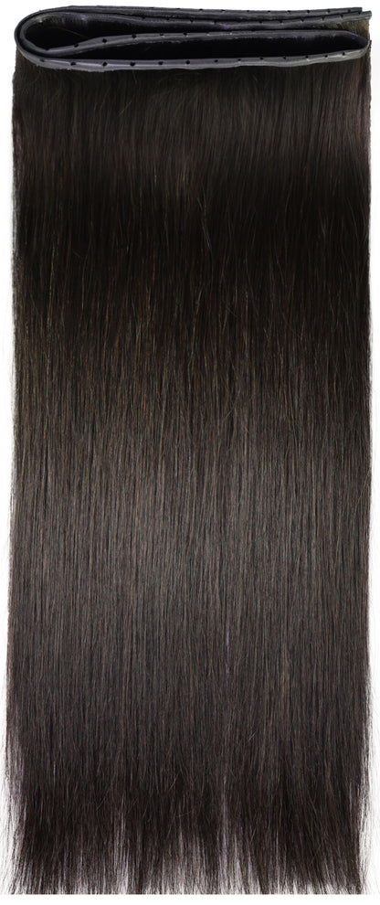 STYLNHAIR Roothin Hidden Weft Butterfly 100% Human Hair Extensions, 18-Inch Length, 30-Inch Width