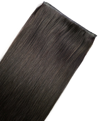 STYLNHAIR Roothin Hidden Weft Butterfly 100% Human Hair Extensions, 18-Inch Length, 30-Inch Width