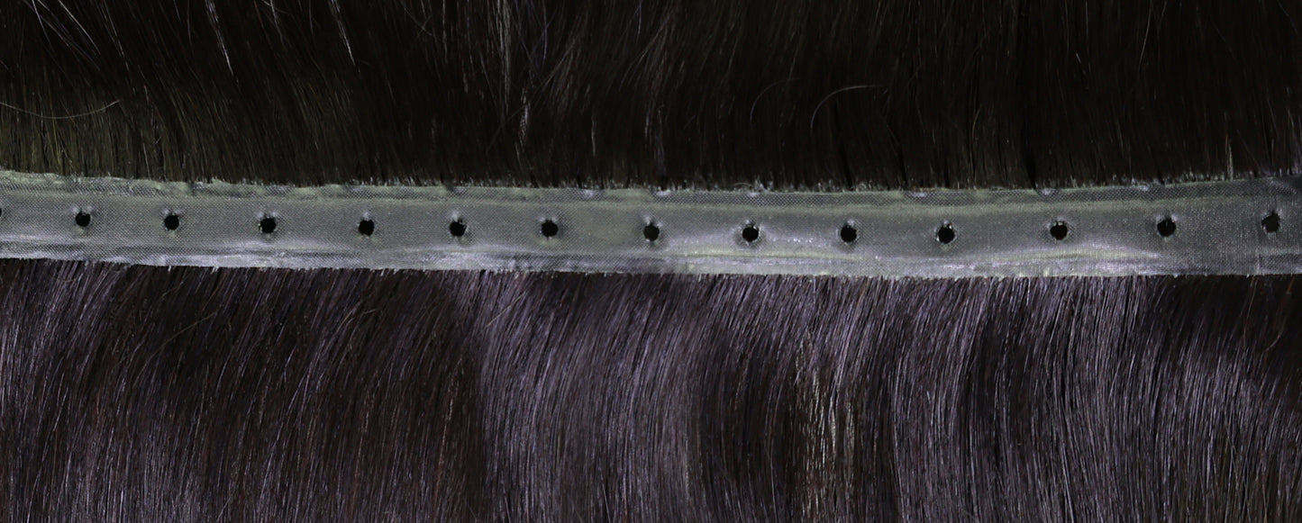 STYLNHAIR Roothin Hidden Weft Butterfly 100% Human Hair Extensions, 18-Inch Length, 30-Inch Width